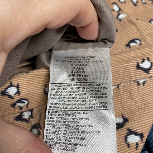 Girls Baby Gap Toddler Top Size 3 Years - Picture 8 of 8